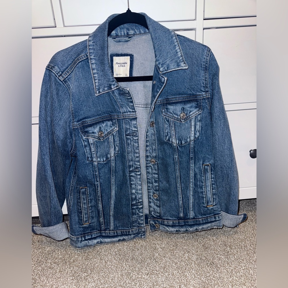 Abercrombie & Fitch Classic Blue Denim Jacket